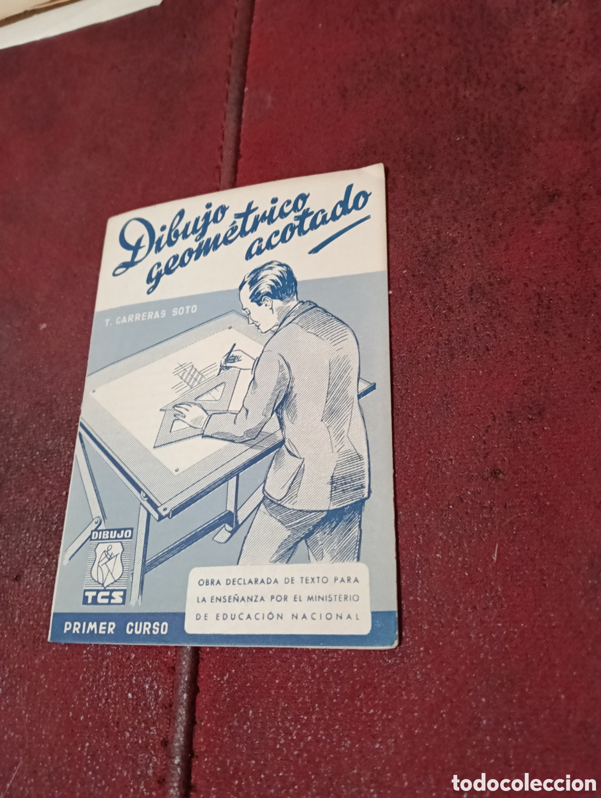 Libros de segunda mano: Dibujo tecnico acotado segundo curso
