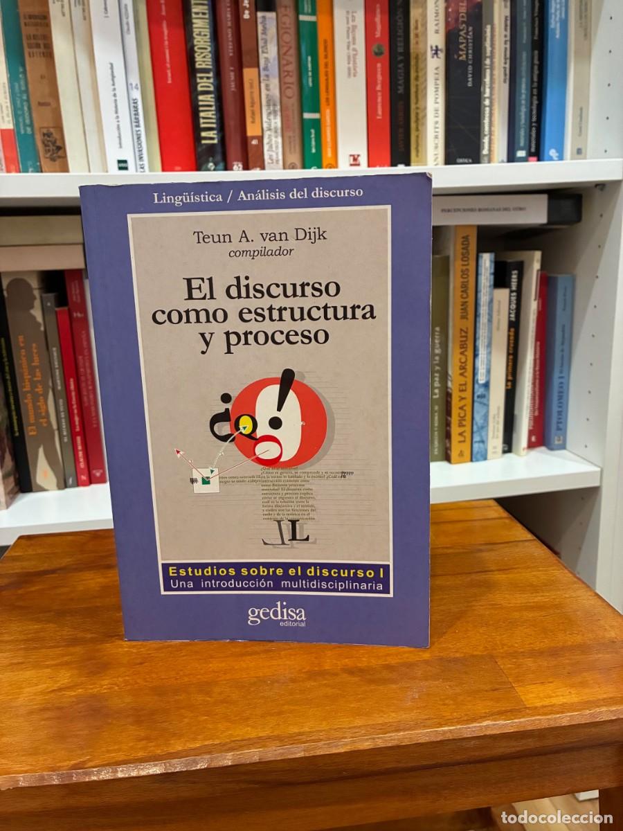 Libros de segunda mano: El discurso como estructura y proceso. Teun A. van Dijk. Gedisa - Foto 1