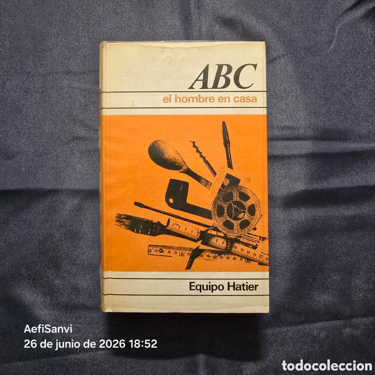 Libros de segunda mano: ABC EL HOMBRE EN CASA (EQUIPO HATIER) - Foto 1