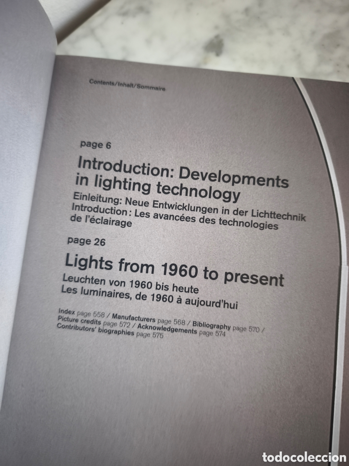 Libros de segunda mano: 1000 Lights 1960 to present - Foto 2