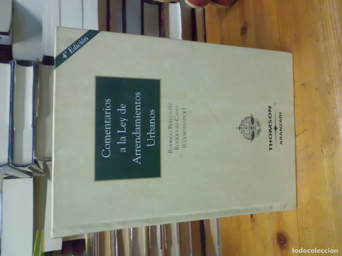 Libros de segunda mano: COMENTARIOS A LA LEY DE ARRENDAMIENTOS URBANOS