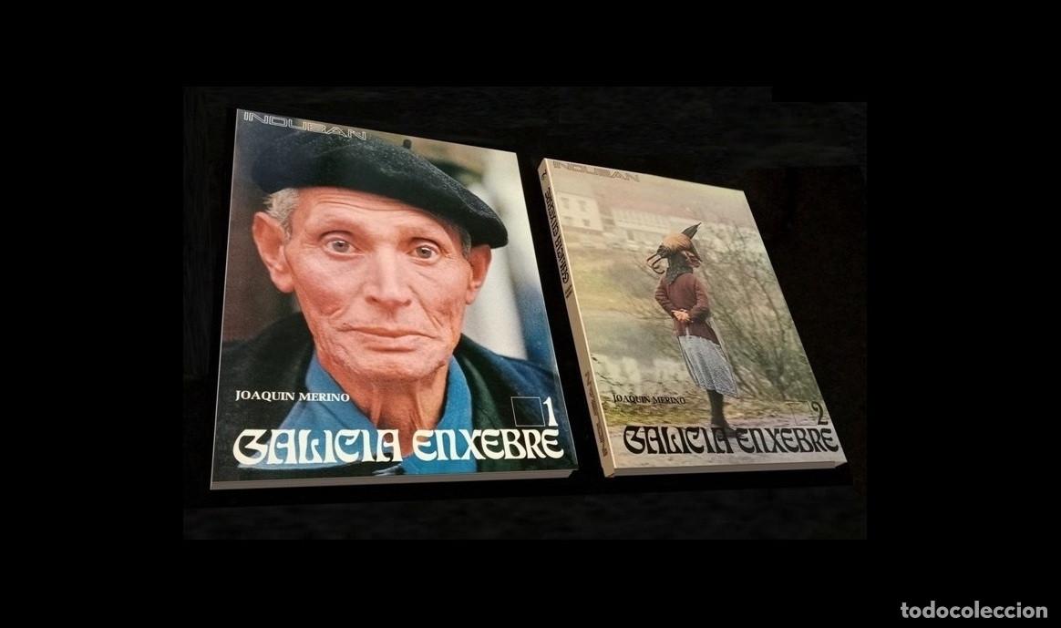 Libri di seconda mano: GALICIA ENXEBRE. 2 TOMOS. FOTOGRAFIAS A. GARCIA FRANCES. JOAQUIN MERINO INDUBAN 1978.