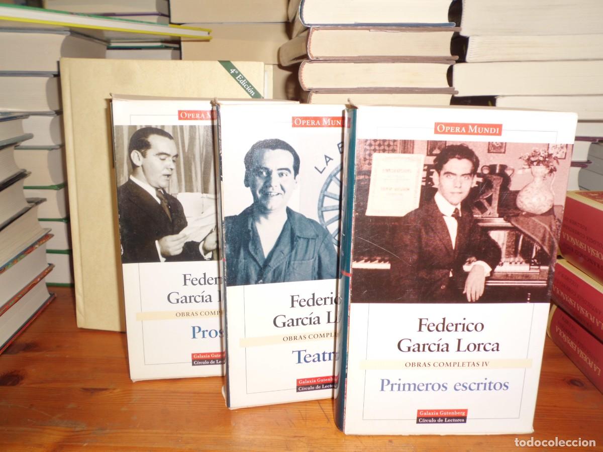 Libros de segunda mano: FEDERICO GARCIA LORCA OBRAS COMPLETAS 2-3-4
