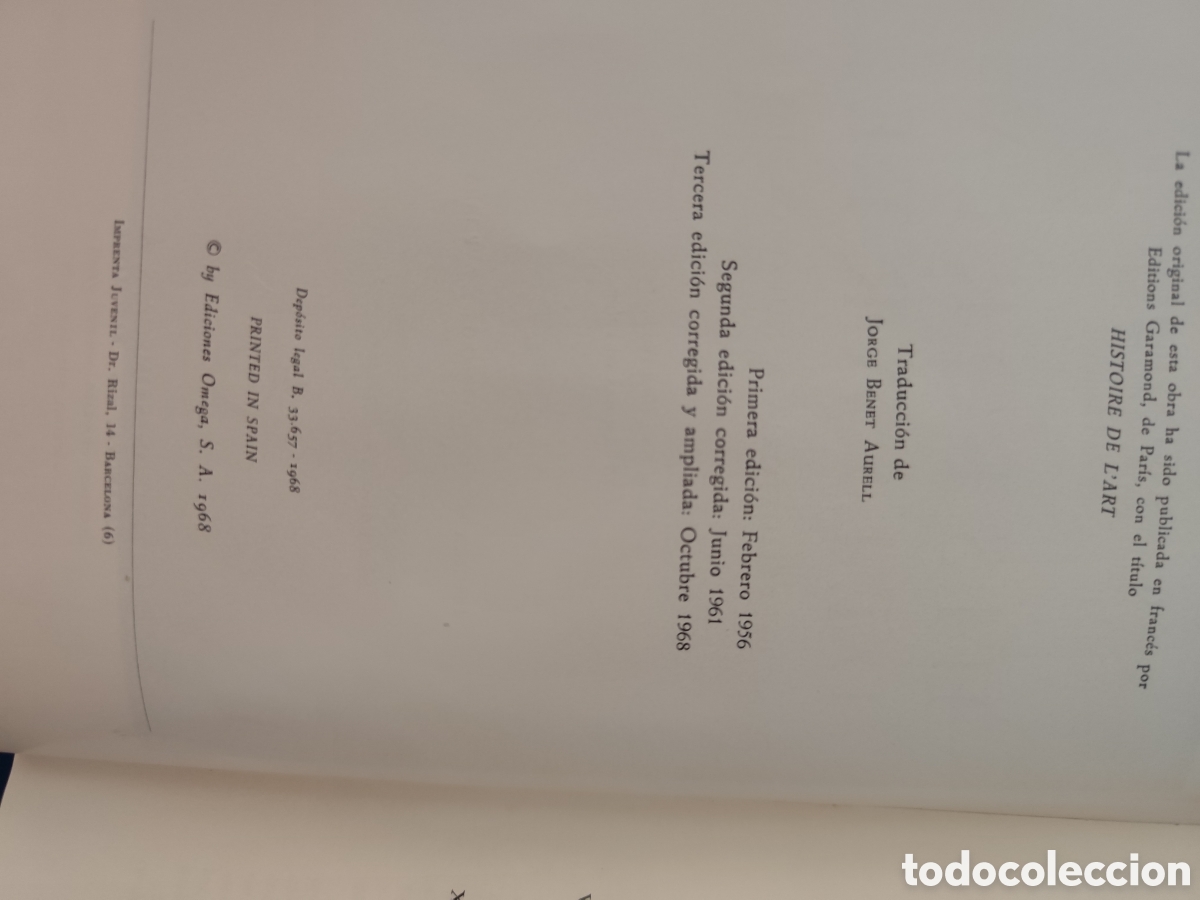 Libros de segunda mano: Historia del Arte Germain Bazin - Foto 3