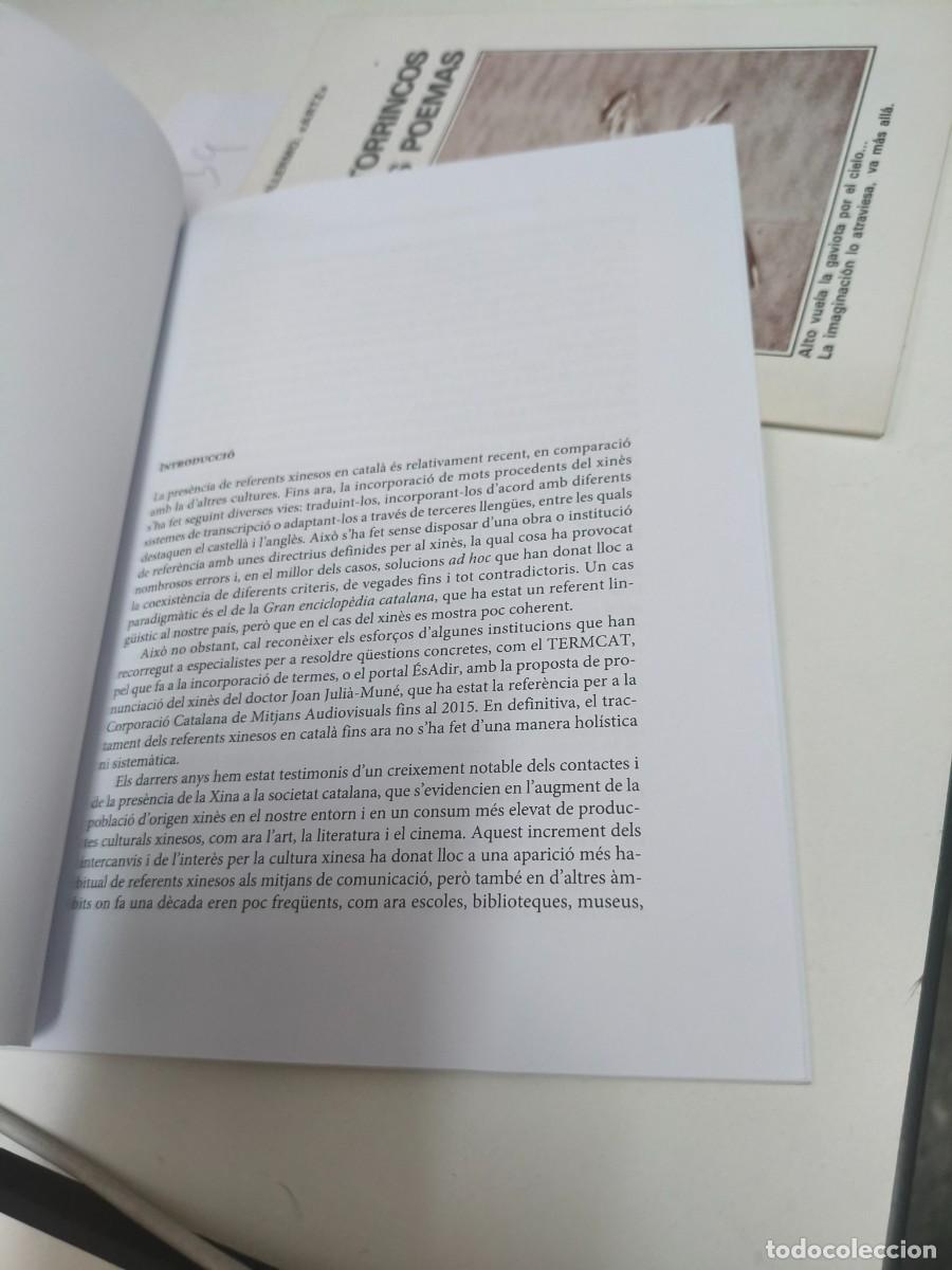 Libros de segunda mano: Proposta de transcripci&oacute; del xin&egrave;s al catal&agrave;. INSTITUT D&acute;ESTUDIS CATALANS. - Foto 3