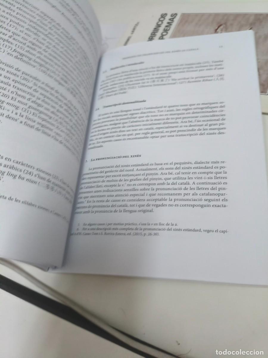 Libros de segunda mano: Proposta de transcripci&oacute; del xin&egrave;s al catal&agrave;. INSTITUT D&acute;ESTUDIS CATALANS. - Foto 4
