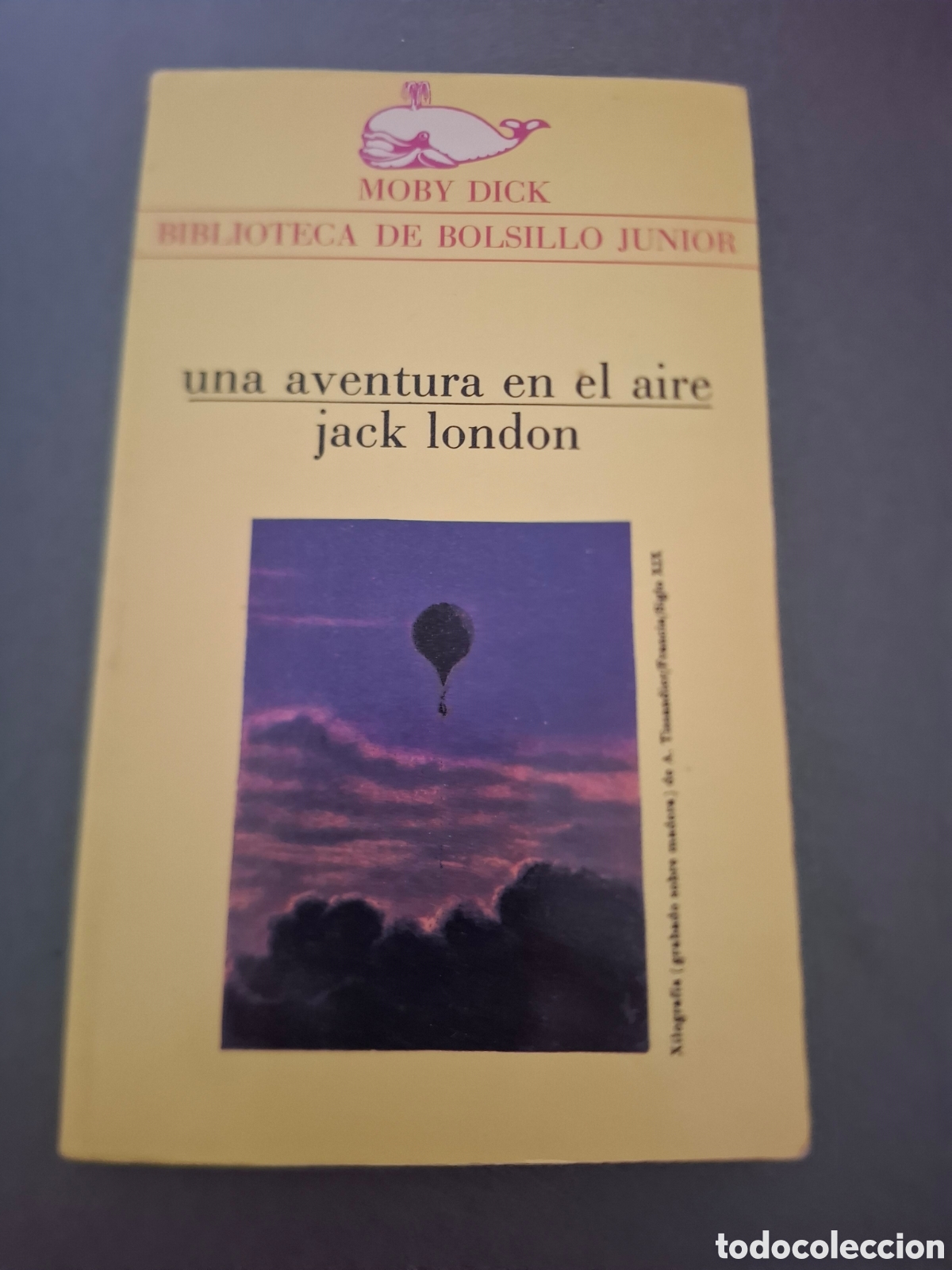 Livros em segunda m&atilde;o: Una aventura en el aire - jack London -1979