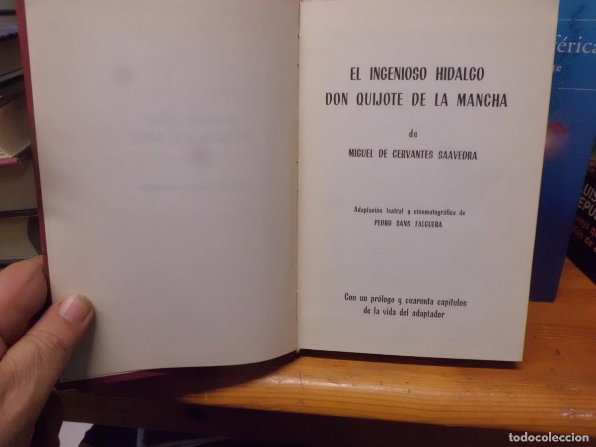 Libros de segunda mano: EL INGENIOSO HIDALGO DON QUIJOTE DE LA MANCHA