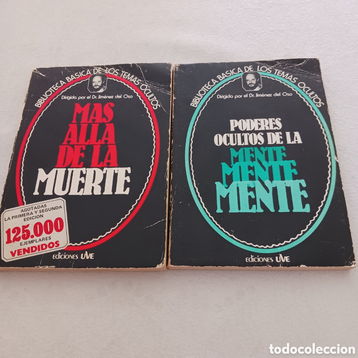 Libros de segunda mano: M&aacute;s,all&aacute; de la muerte y Pideres Ocultos de la mente por Dr.Jimenez del Oso