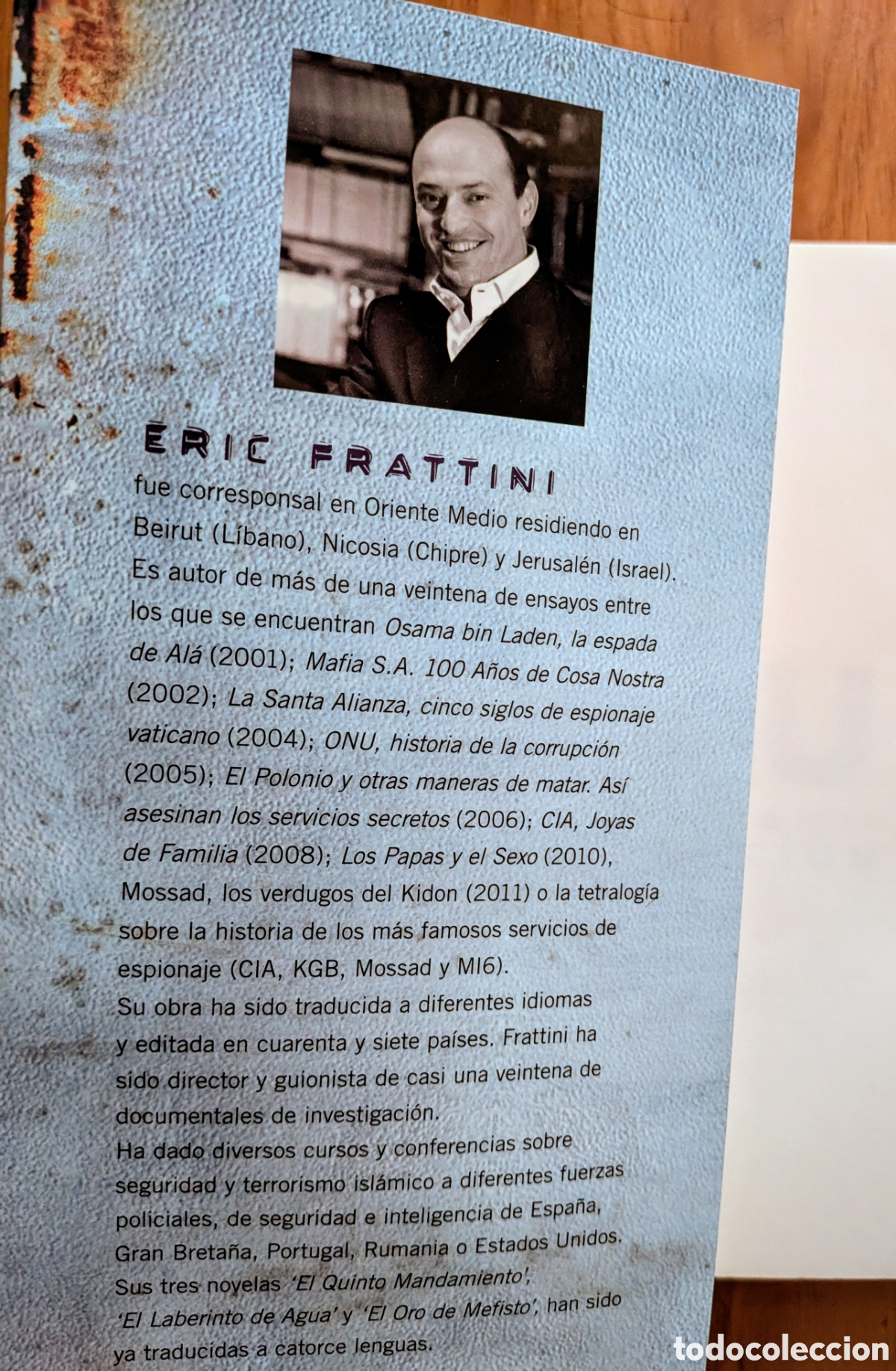 Libros de segunda mano: ONU. HISTORIA DE LA CORRUPCI&Oacute;N - Eric Frattini - Foto 2