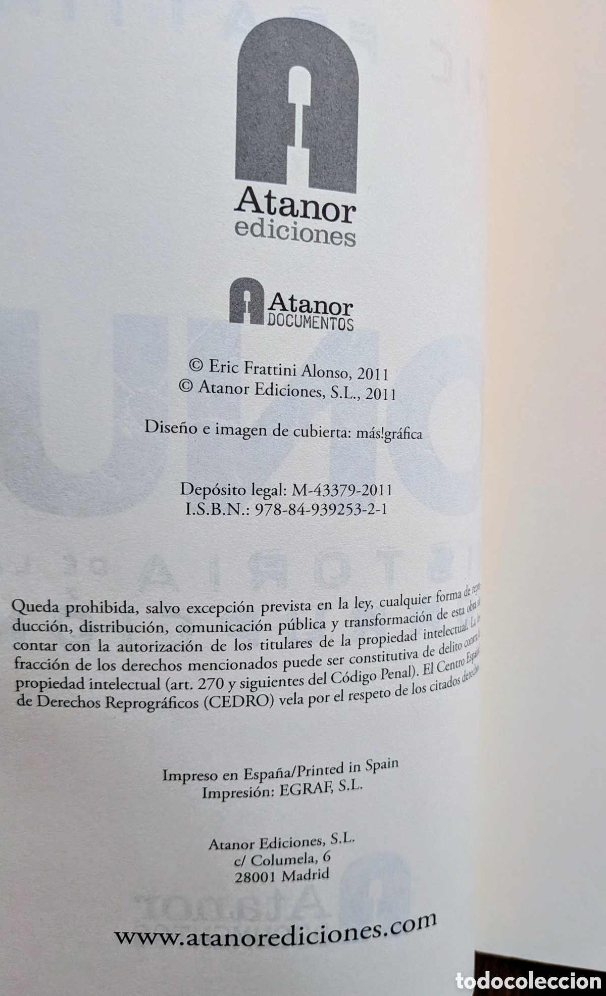 Libros de segunda mano: ONU. HISTORIA DE LA CORRUPCI&Oacute;N - Eric Frattini - Foto 4