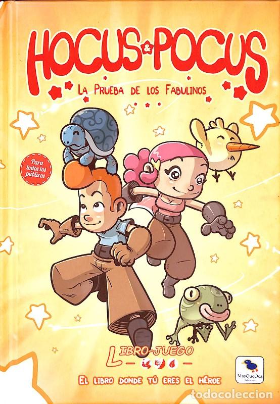 Second hand books: Hocus Pocus: El libro donde t&uacute; eres el h&eacute;roe - Emmanuel Quaireau - MasQueOca Ediciones - Libro-juego