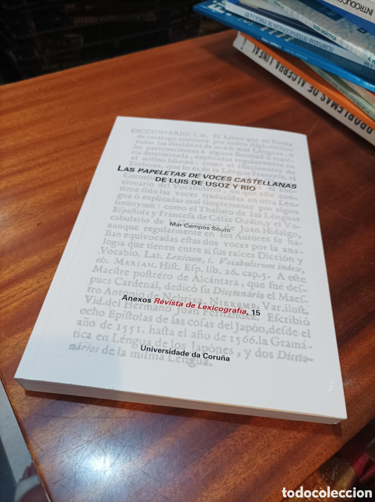 Livres d'occasion: LAS PAPELETAS DE VOCES CASTELLANAS DE LUIS USOZ Y RIO..MAR CAMPOS SOUTO.