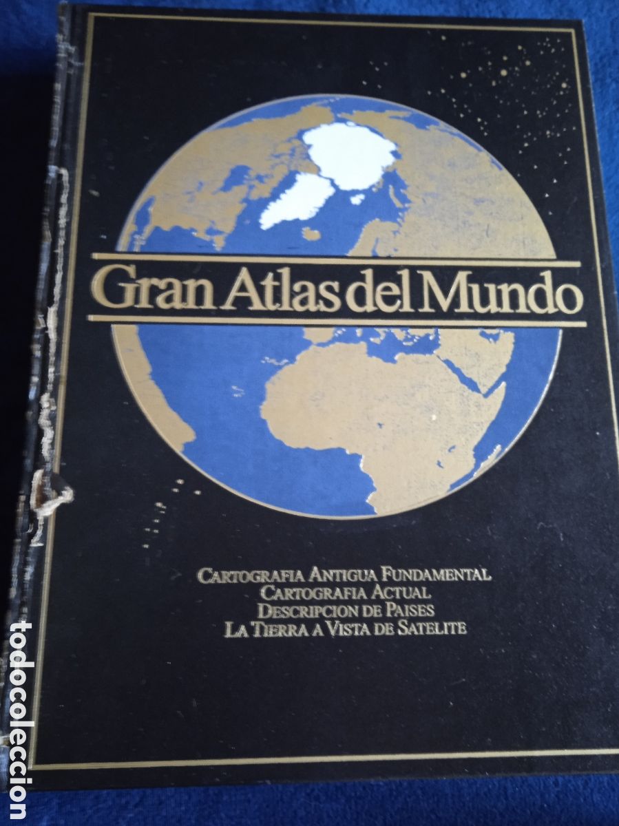 Libros de segunda mano: GRAN ATLAS DEL MUNDO 1492 - 1992 - CARTOGRAFIA ANTIGUA Y ACTUAL -HISTORIA A TRAVES DE LA CARTAGROFIA