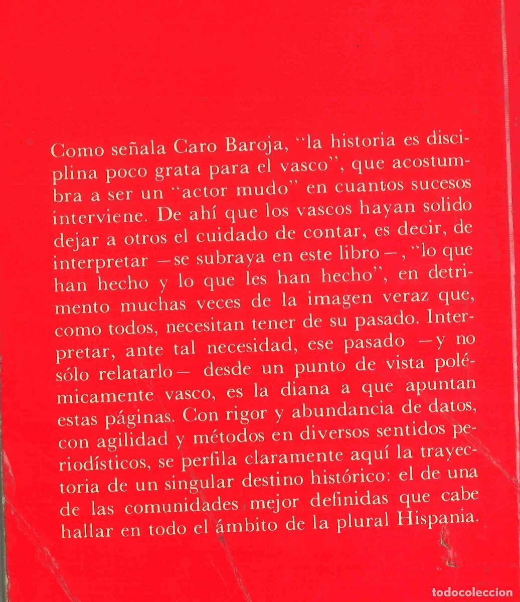 Libros de segunda mano: S&iacute;ntesis de la historia del Pa&iacute;s Vasco. Mart&iacute;n Ugalde. 1979 - Foto 2