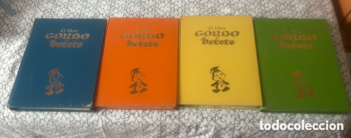 Libros de segunda mano: Coleccion Completa El Libro Gordo de Petete 4 Tomos Garcia Ferre Editorial PTT