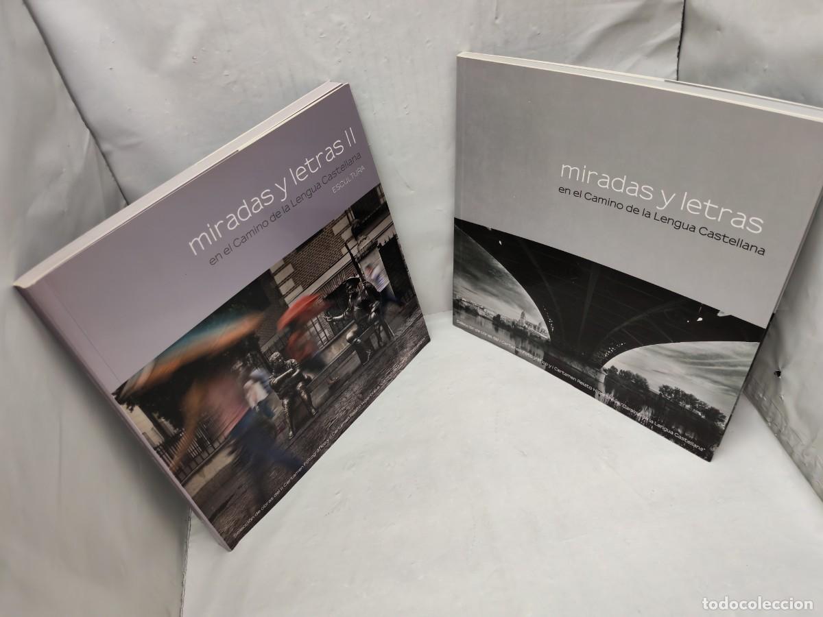 Libri di seconda mano: DOS LIBROS: Miradas y letras en el Camino de la Lengua Castellana, I y II