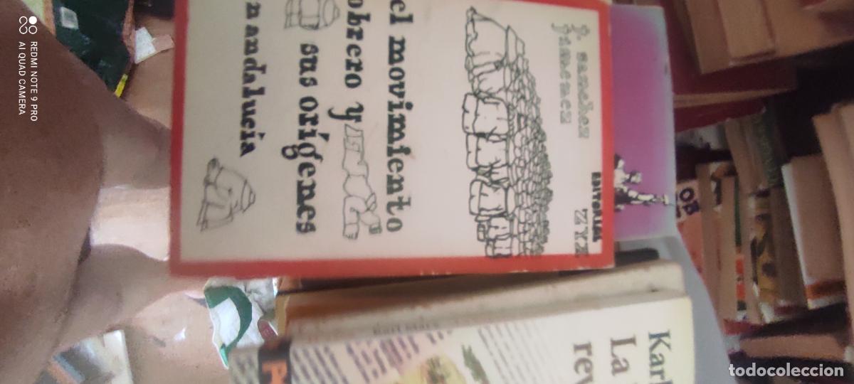 Libros de segunda mano: EL MOVIMIENTO OBRERO Y SUS ORIGENES EN ANDALUCIA / J. SANCHEZ JIMENEZ