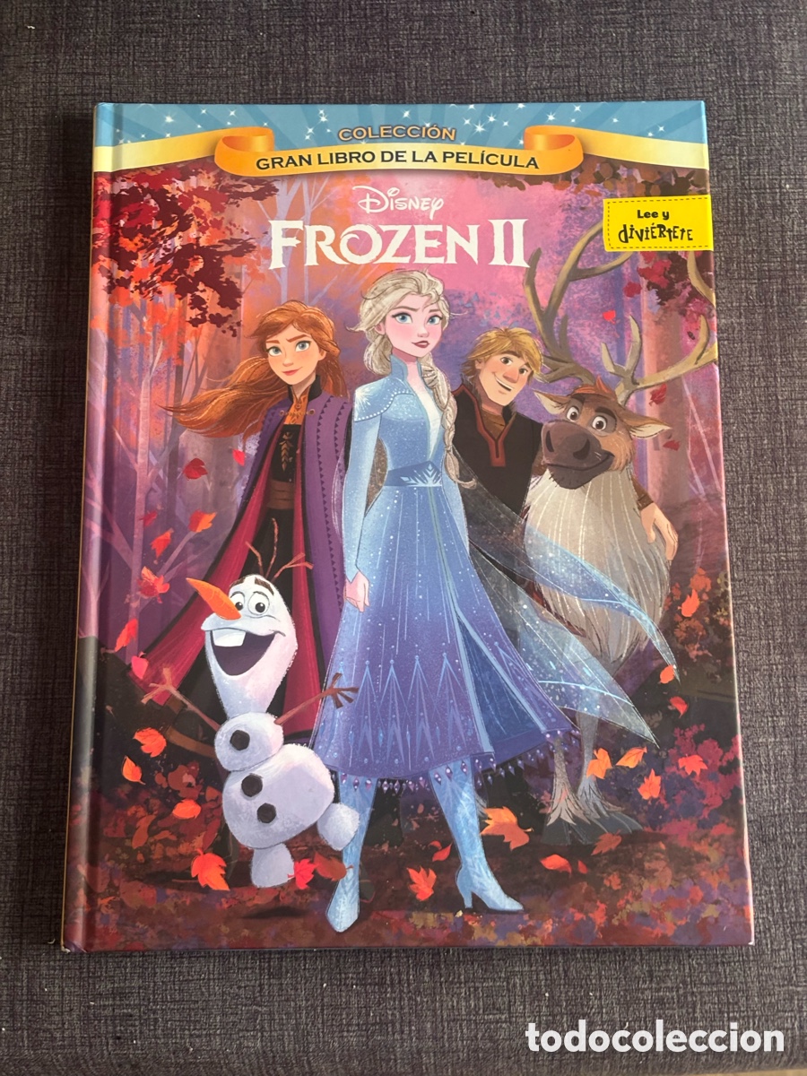 Second hand books: Libro Disney Frozen II - Gran Libro De La Pel&iacute;cula - Editorial Planeta 2019