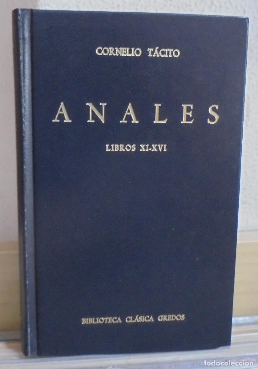 Libros de segunda mano: Anales, libros XI - XVI. Cornelio T&aacute;cito