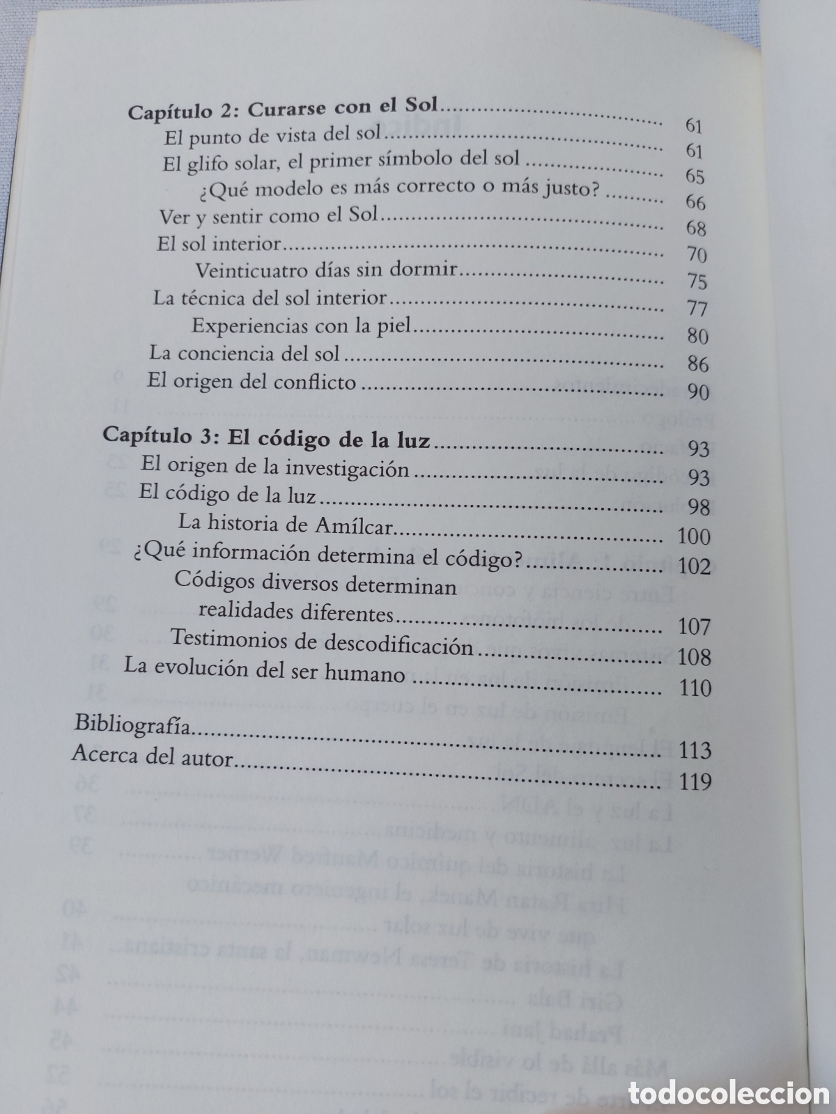 Libros de segunda mano: El c&oacute;digo de la luz. Daniel Lumera - Foto 3