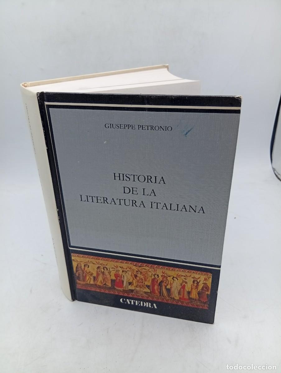 Libros de segunda mano: HISTORIA DE LA LITERATURA ITALIANA. GIUSEPPE PETRONIO. 1990. PAGS : 1089.