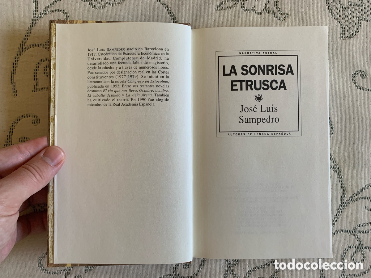Libros de segunda mano: El general en su laberinto y La sonrisa etrusca - Foto 8