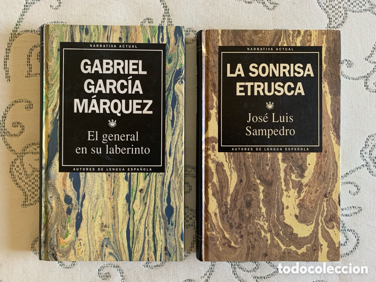 Second hand books: El general en su laberinto y La sonrisa etrusca