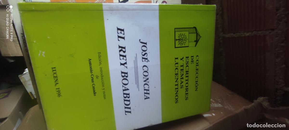 Libros de segunda mano: Concha, Jos&eacute; - EL REY BOABDIL (Una comedia hist&oacute;rica del Siglo XVIII). Edici&oacute;n, introducci&oacute;n y notas