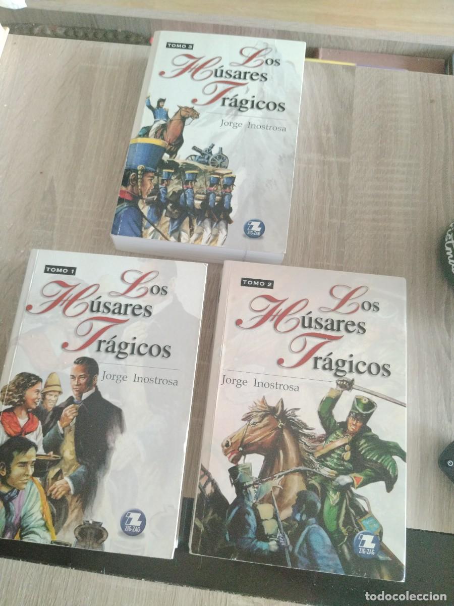 Libros de segunda mano: Los h&uacute;sares tr&aacute;gicos- Jorge inostrosa -trilog&iacute;a