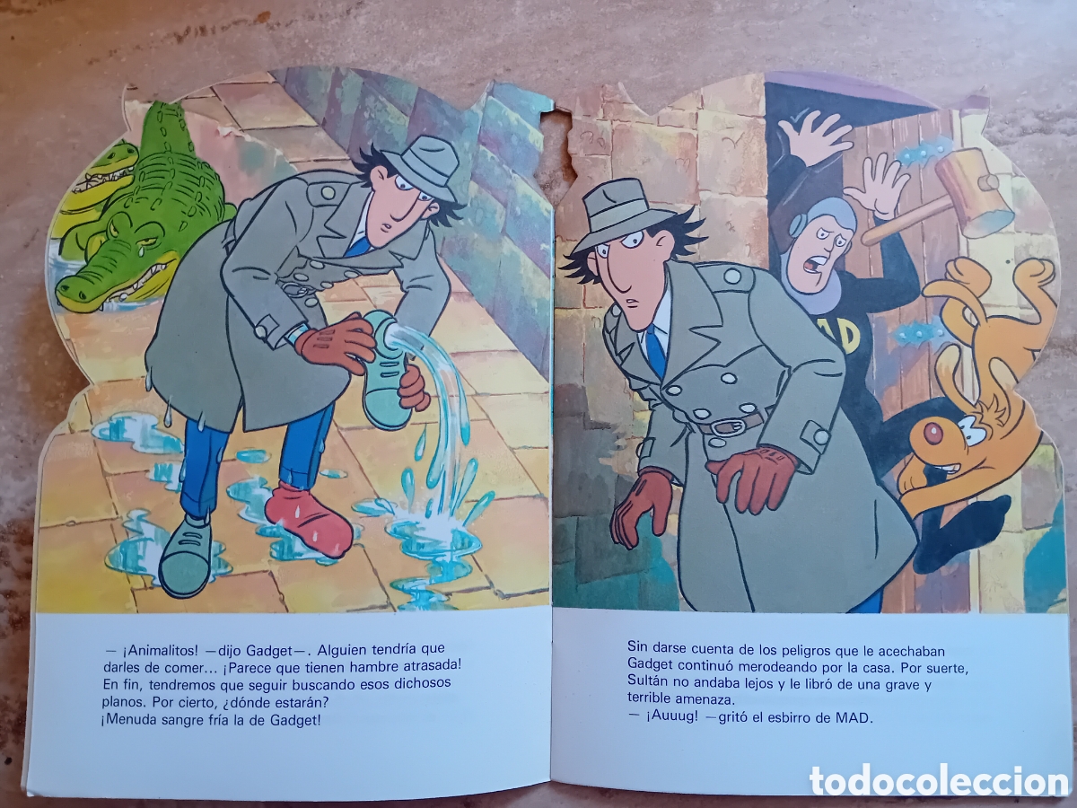 Libros de segunda mano: Libro cuento Inspector Gadget Tomo 5 En el circo - a&ntilde;o 1987 - Foto 2