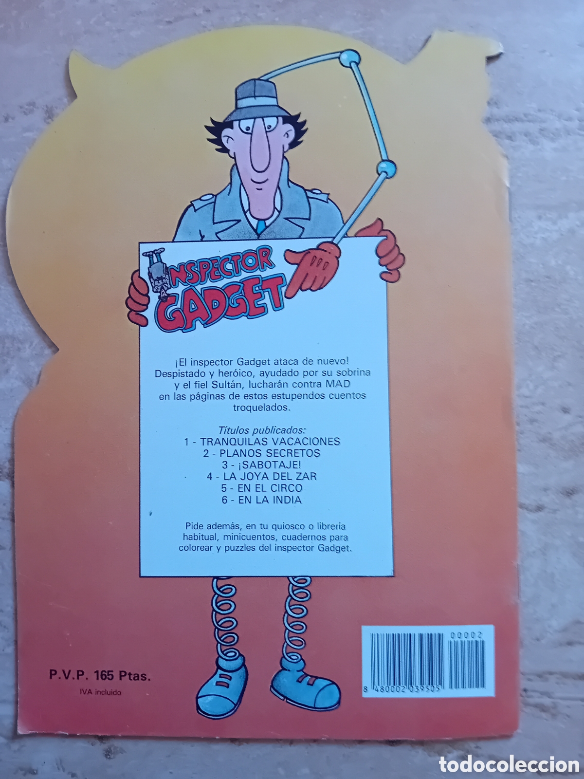 Libros de segunda mano: Libro cuento Inspector Gadget Tomo 5 En el circo - a&ntilde;o 1987 - Foto 3