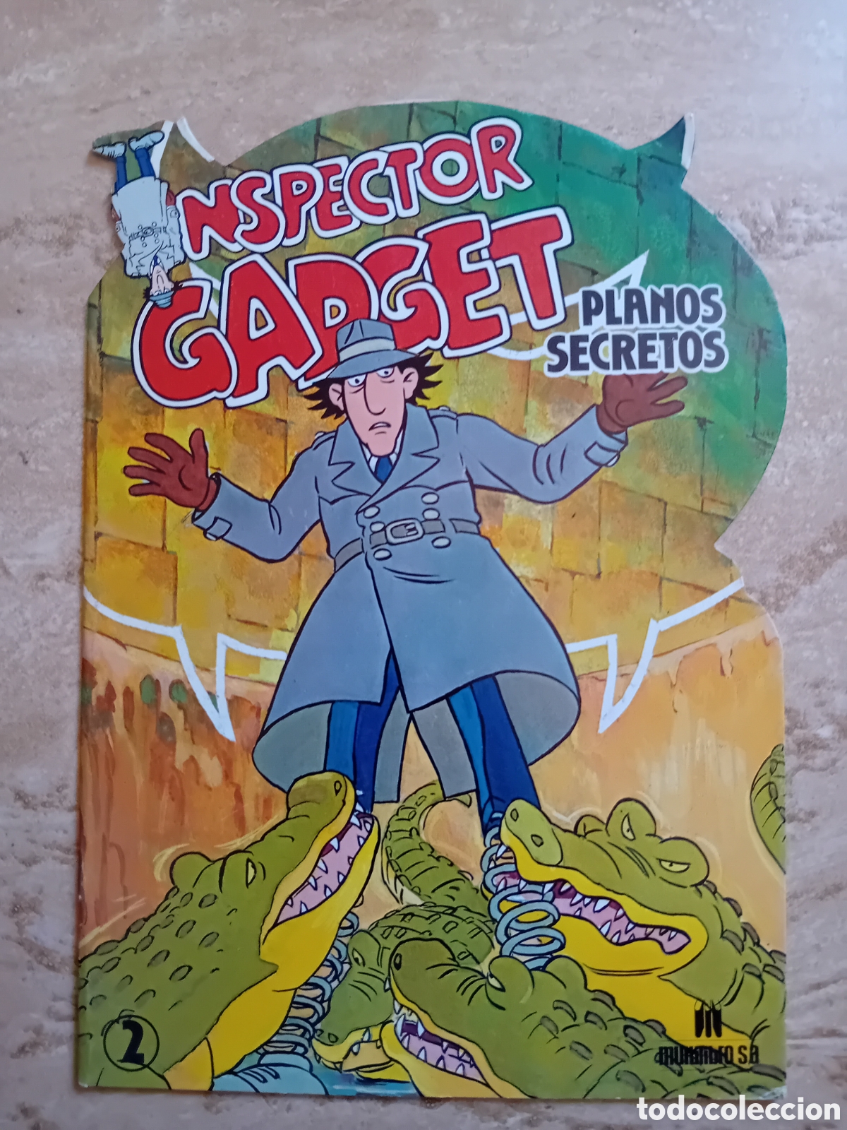 Libros de segunda mano: Libro cuento Inspector Gadget Tomo 5 En el circo - a&ntilde;o 1987
