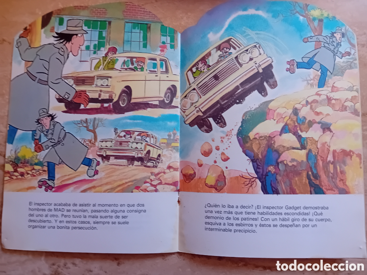 Libros de segunda mano: Libro cuento Inspector Gadget Tomo 2 Planos secretos - a&ntilde;o 1987 - Foto 2