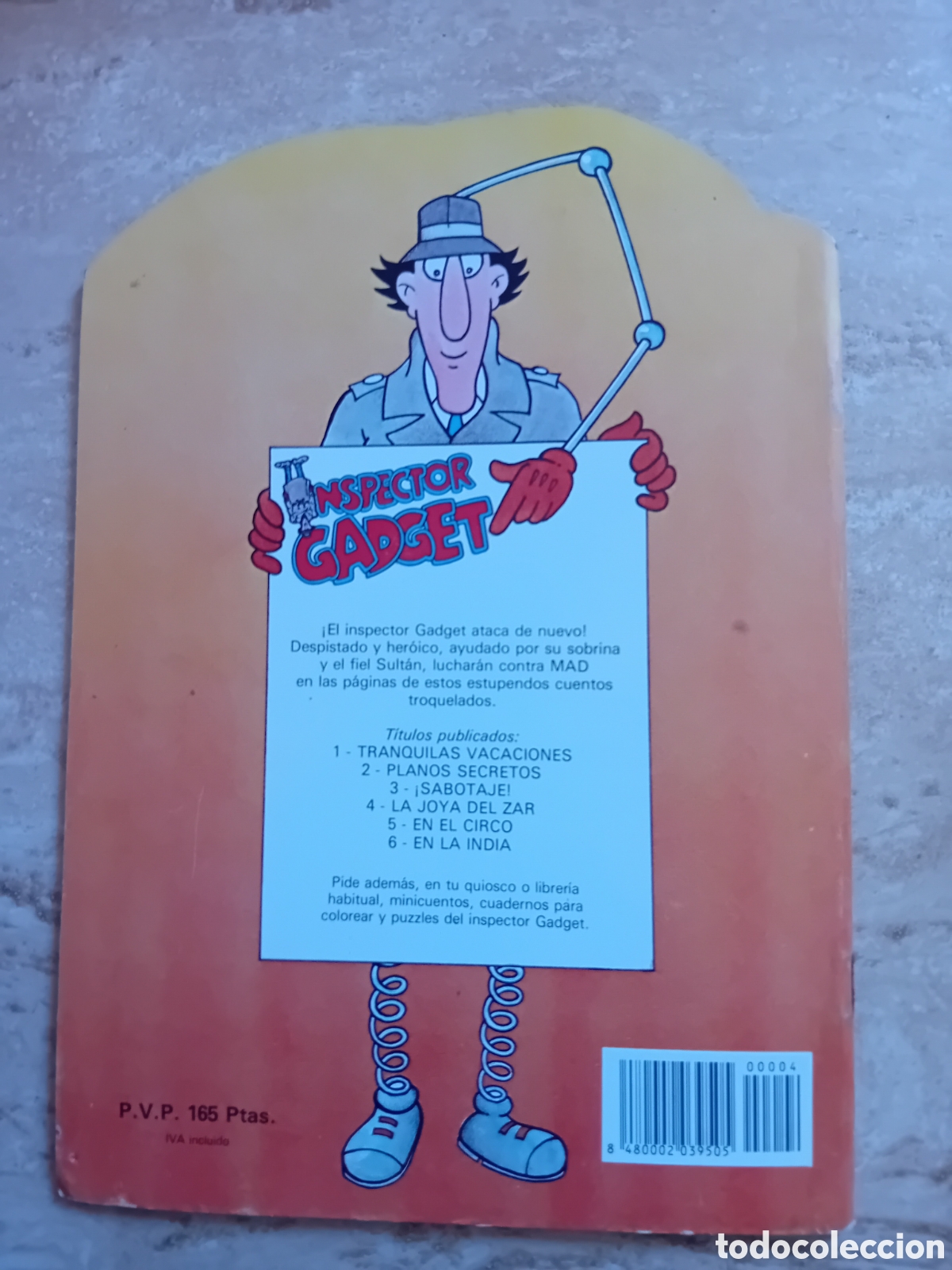 Libros de segunda mano: Libro cuento Inspector Gadget Tomo 2 Planos secretos - a&ntilde;o 1987 - Foto 3
