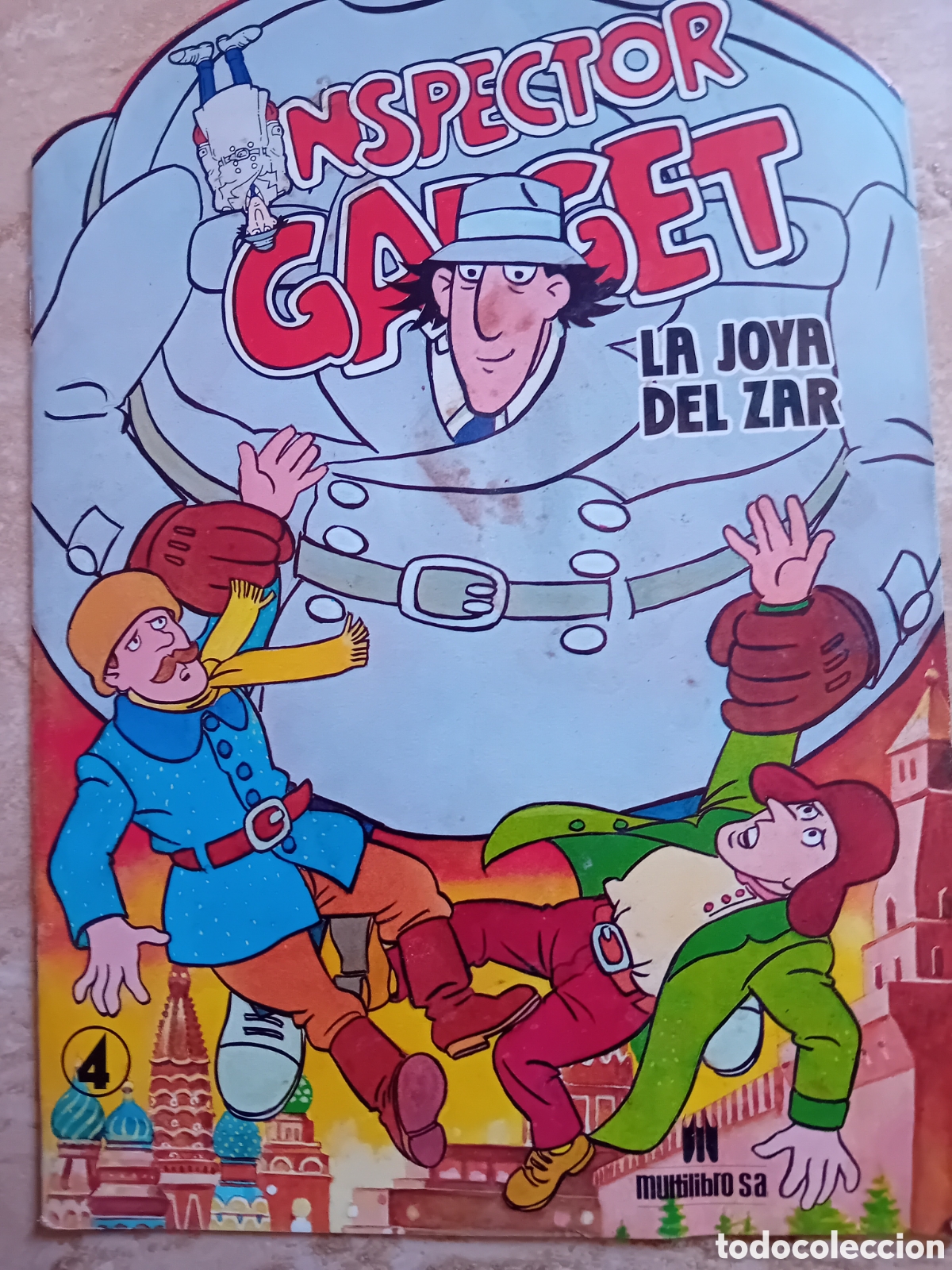 Livros em segunda m&atilde;o: Libro cuento Inspector Gadget Tomo 2 Planos secretos - a&ntilde;o 1987