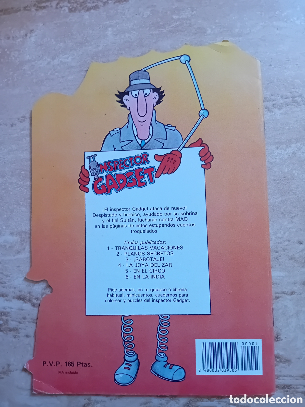 Libros de segunda mano: Libro cuento Inspector Gadget Tomo 3 &iexcl;SABOTAJE! a&ntilde;o 1987 - Foto 3