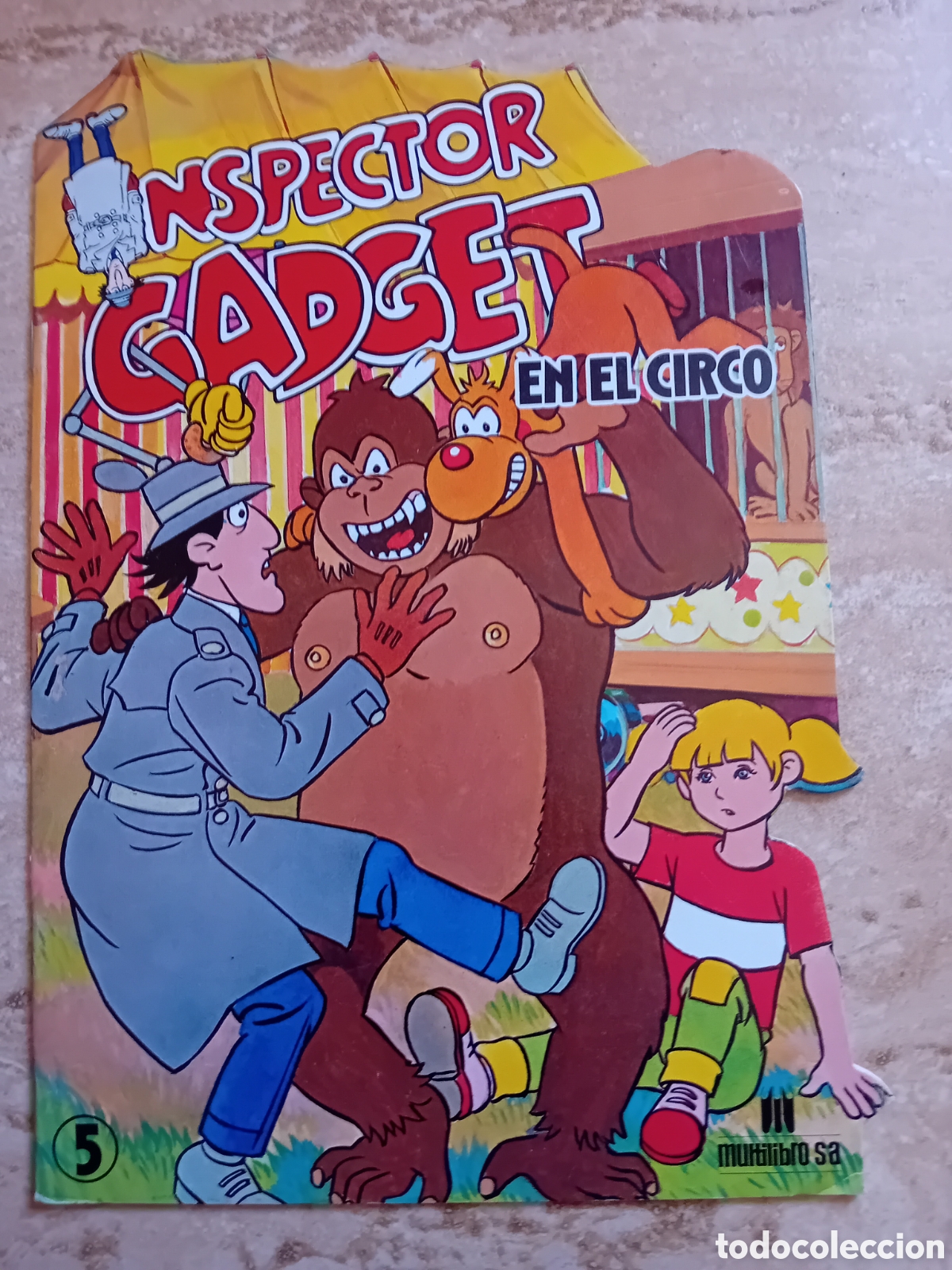 Livros em segunda m&atilde;o: Libro cuento Inspector Gadget Tomo 3 &iexcl;SABOTAJE! a&ntilde;o 1987