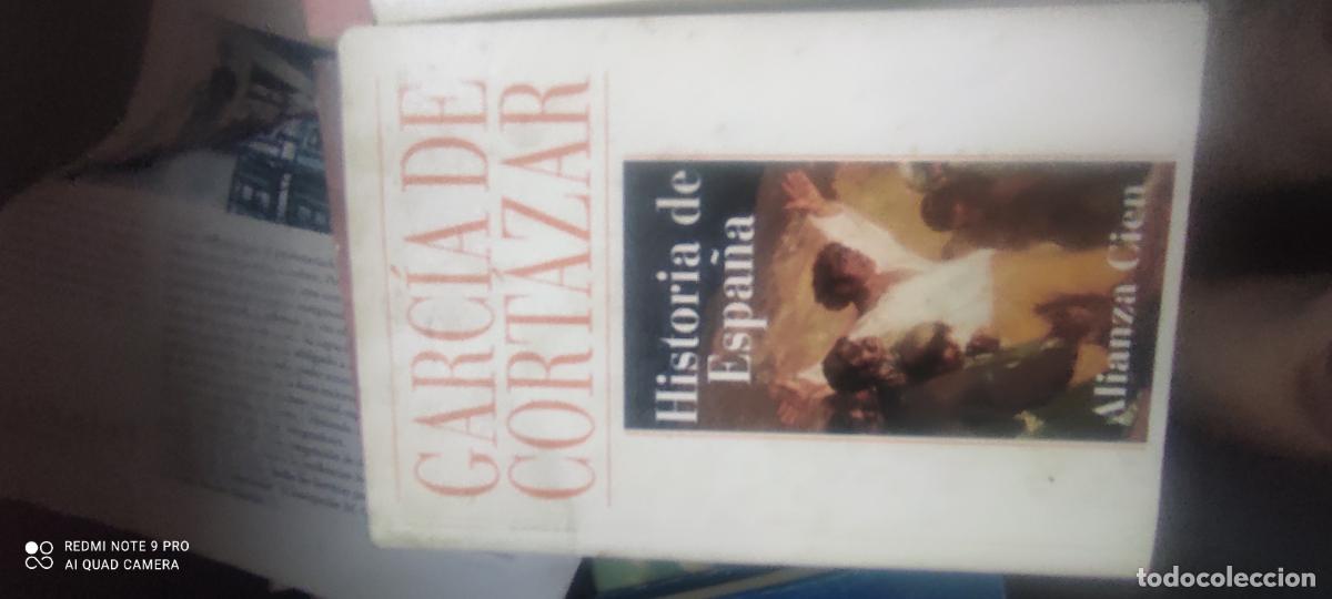 Libros de segunda mano: Garc&iacute;a de Cort&aacute;zar. Historia de Espa&ntilde;a. Alianza 100