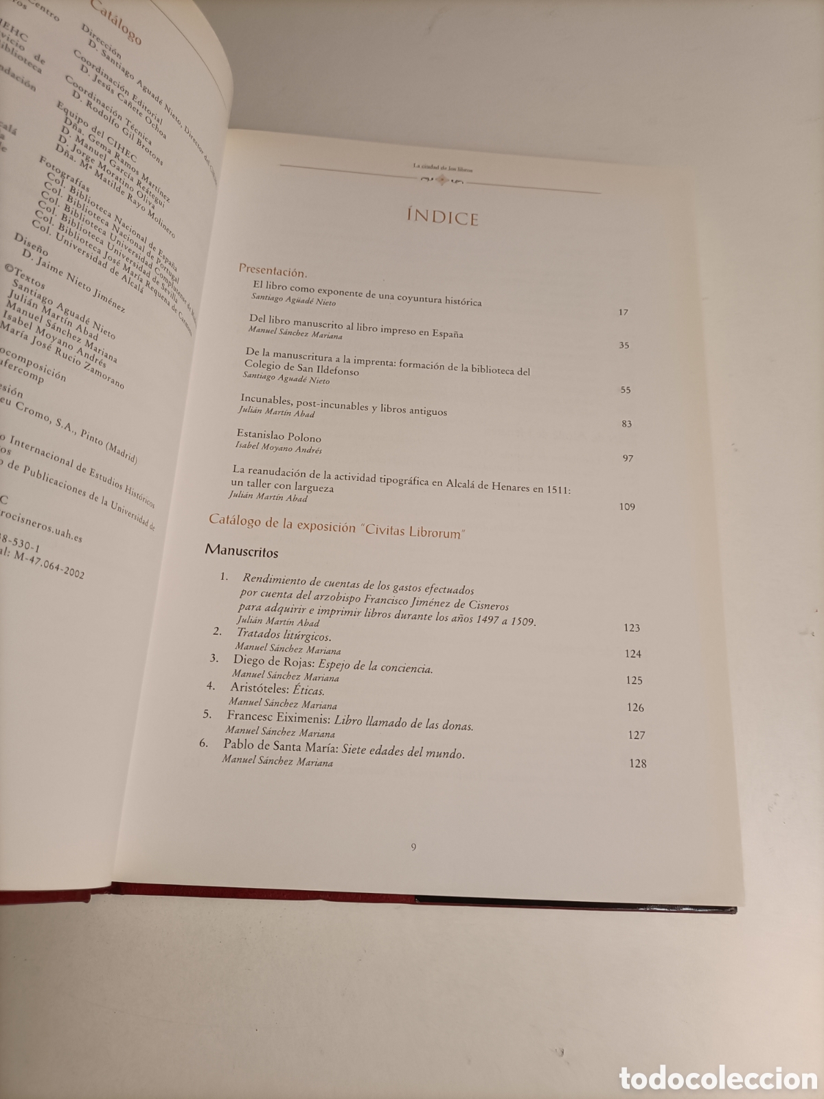 Libros de segunda mano: Civitas Librorum. La ciudad de los libros. La exposici&oacute;n Alcal&aacute; de Henares 2002 - Foto 8