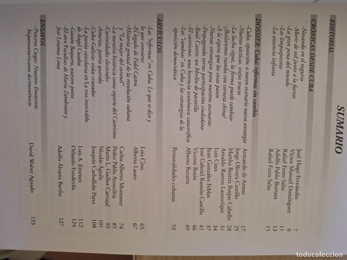 Libros de segunda mano: REVISTA HISPANO CUBANA. NUMERO 40. - - Foto 2