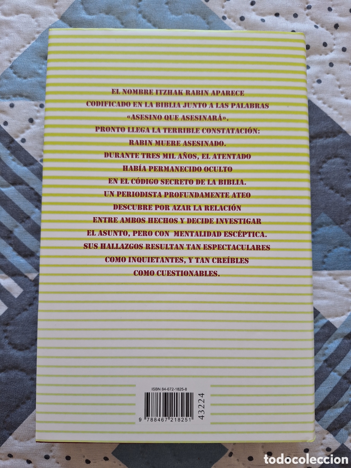 Libros de segunda mano: Libro &rdquo;El C&oacute;digo secreto de la Biblia&rdquo; Michael Drosnin - Foto 2