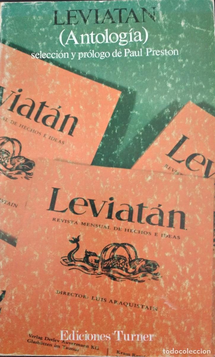 Libros de segunda mano: Leviat&aacute;n (Antolog&iacute;a). Selecci&oacute; y pr&oacute;logo de Paul Preston