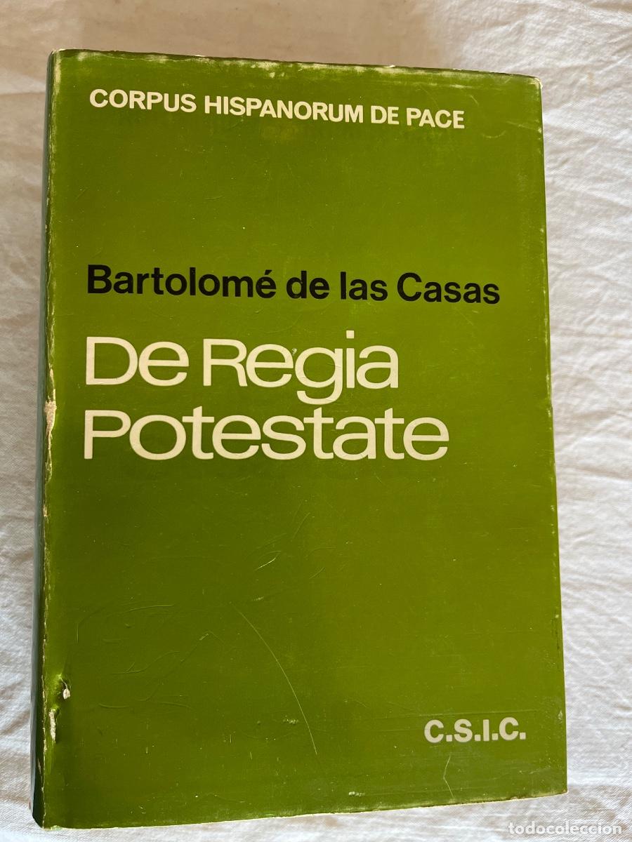 Libros de segunda mano: Bartolom&eacute; de las Casas: De Regia Potestate, CSIC, 1969 - Foto 1