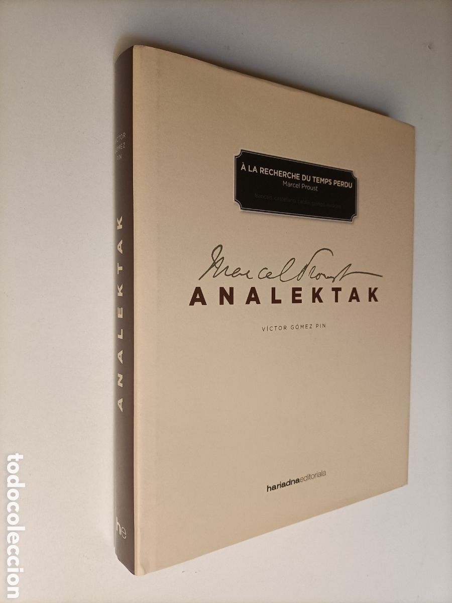 Gebrauchte B&uuml;cher: Analektak. A la recherche du temps perdu. Marcel Proust. En busca del tiempo perdido. 4 iidiomas