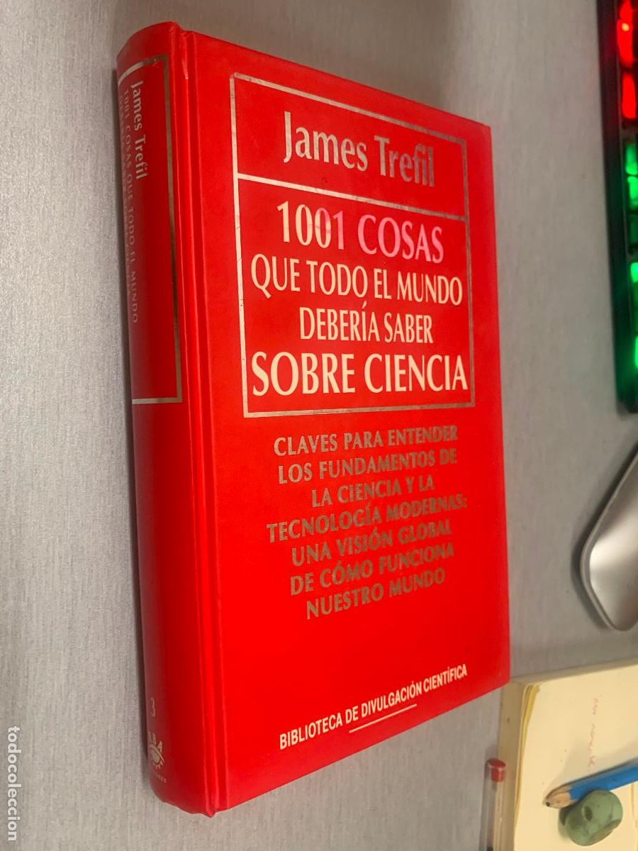 Libros de segunda mano: 1001 COSAS QUE TODO EL MUNDO DEBER&Iacute;A SABERE SOBRE CIENCIA / BIB. DE DIVULGACI&Oacute;N CIENT&Iacute;FICA RBA 1994
