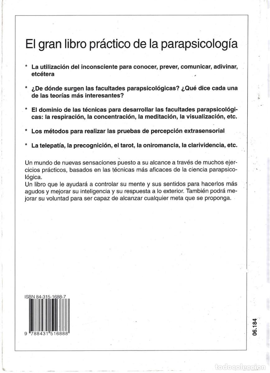 Libros de segunda mano: EL GRAN LIBRO PR&Aacute;CTICO DE LA PARAPSICOLOG&Iacute;A LAURA TUAN - Foto 2