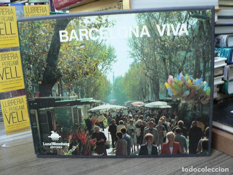 Libros de segunda mano: Barcelona Viva - Jos&eacute; Mar&iacute;a Carandell - Lunwerg - Espa&ntilde;a Diversa