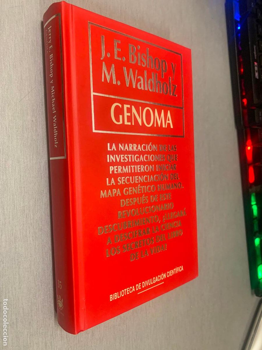 Libros de segunda mano: GENOMA / J. E. BISHOP Y M. WALDHOLZ / BIB. DIVULGACI&Oacute;N CIENT&Iacute;FICA RBA 1994