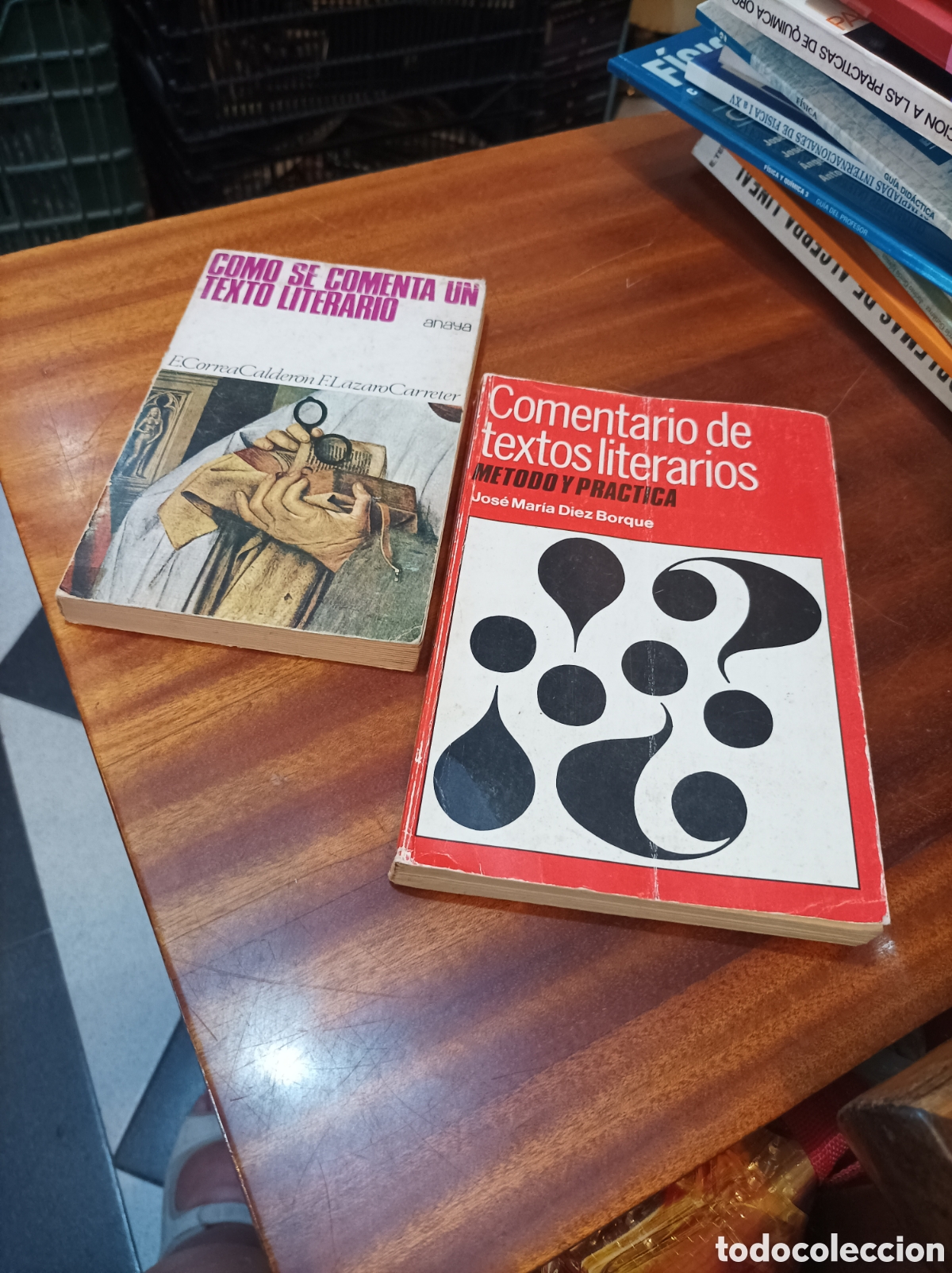 Libros de segunda mano: COMENTARIO DE TEXTOS LITERARIOS .METODO Y PR&Aacute;CTICA Y COMO SE COMENTA UN TEXTO LITERARIO.